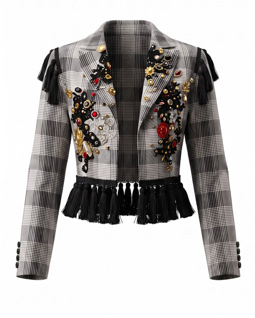 Chaqueta de la colección alta costura de Sergy & Tapiju en Córdoba presentada en SIMOF