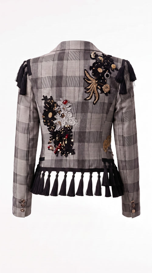 Chaqueta de la colección de alta costura de Sergy & Tapiju Córdoba 
