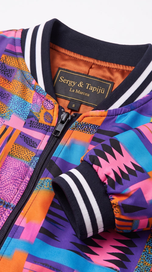 Bomber de tejido aterciopelado Karakolillo by S&T