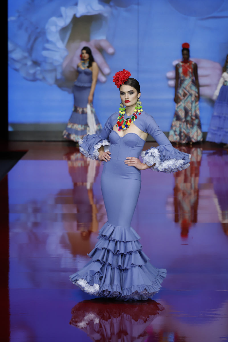 Vestido de bustier de la colección de alta costura de Sergy & Tapiju en Córdoba 